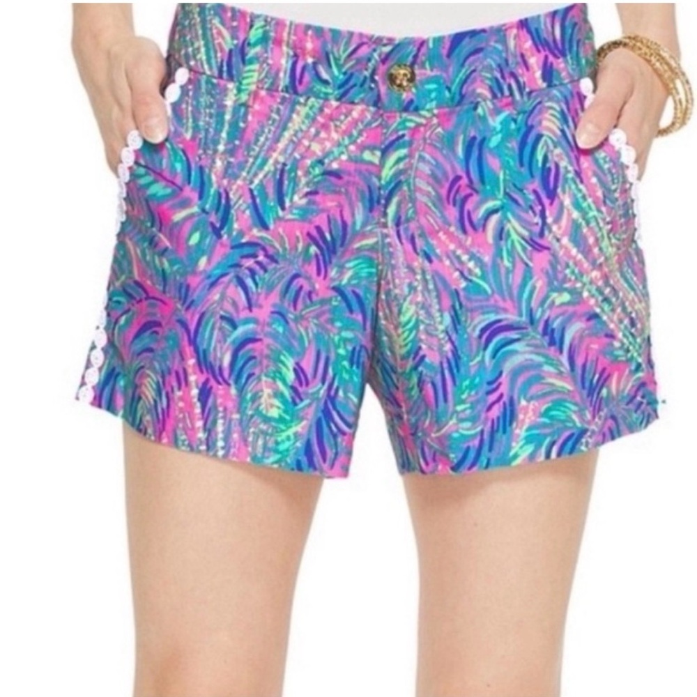 Lilly Pulitzer Callahan Shorts in Pink Sunset Coco Breeze